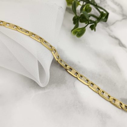 PULSERA ORO COMBINADO