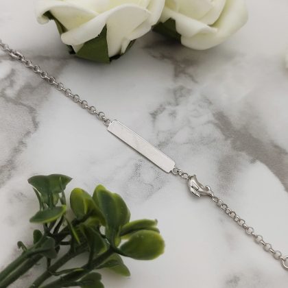 PULSERA ORO BLANCO