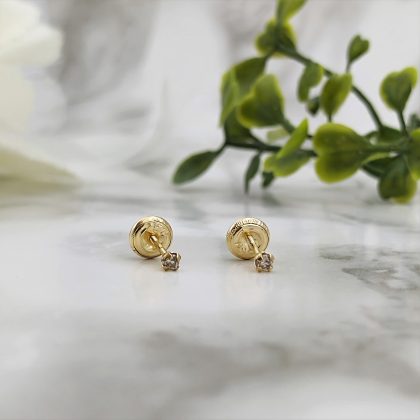 TOPO ORO AMARILLO DIAMANTE