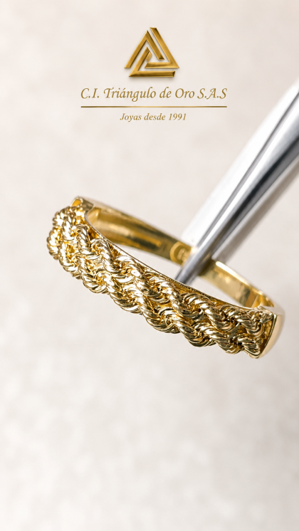 Anillo En Oro Amarillo 18K