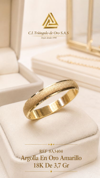 Argolla En Oro Amarillo 18K