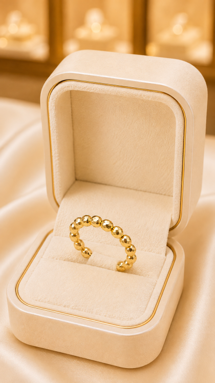 Anillo en oro amarillo 18K