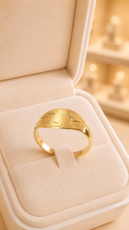 Anillo en oro amarillo 18K