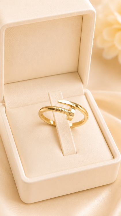 Anillo en oro amarillo 18K