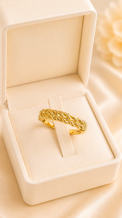 Anillo en oro amarillo 18K