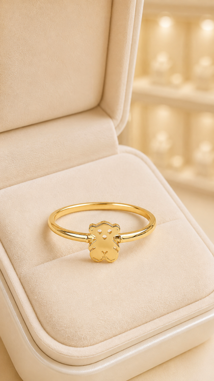 Anillo en oro amarillo 18K