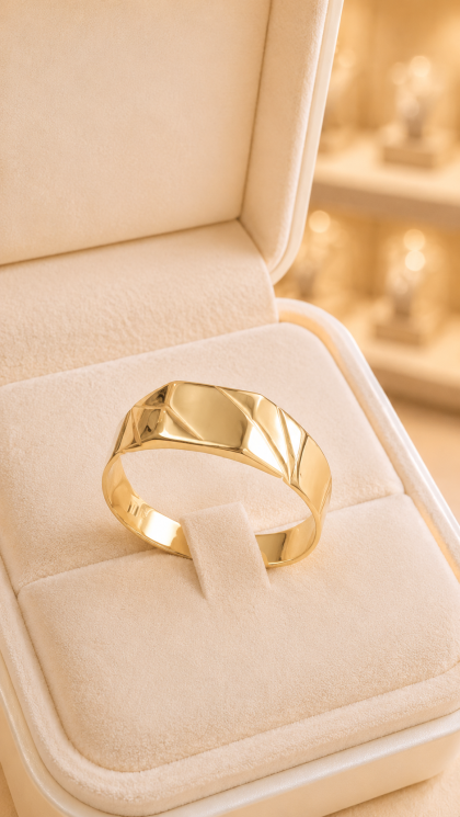 Anillo en oro amarillo 18K