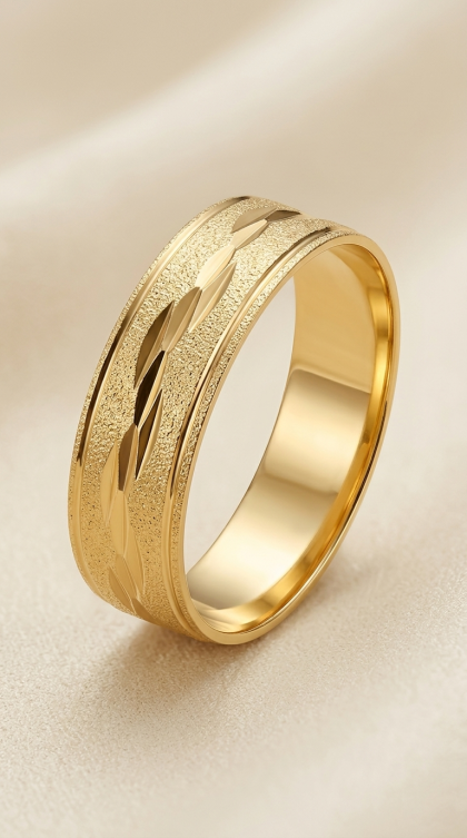 Argolla en oro amarillo 18K