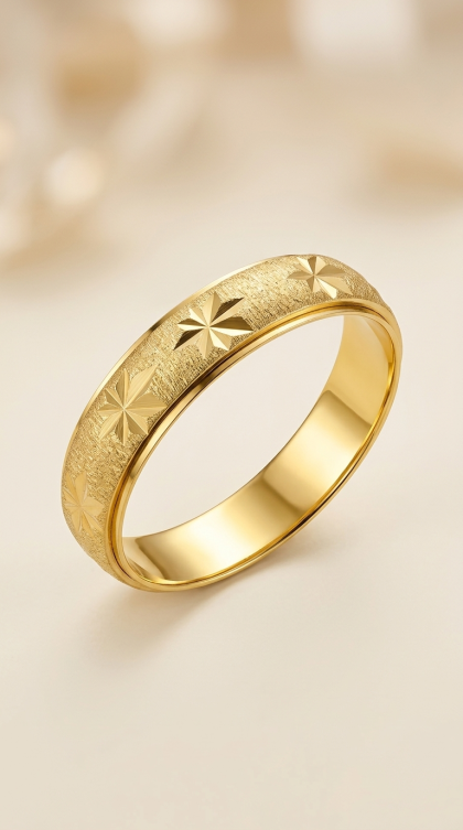 Argolla en oro amarillo 18K