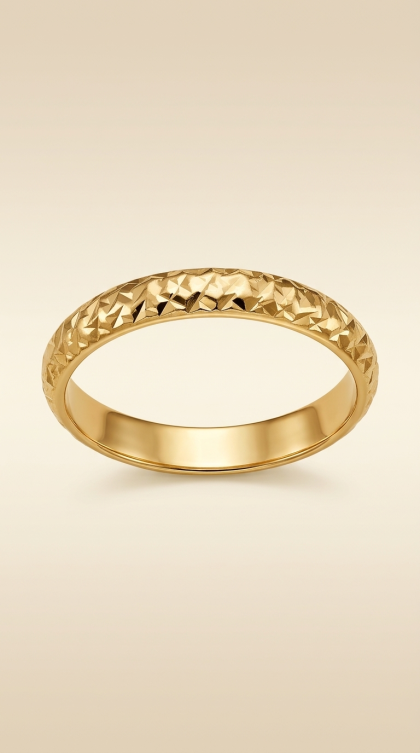 Argolla en oro amarillo 18K