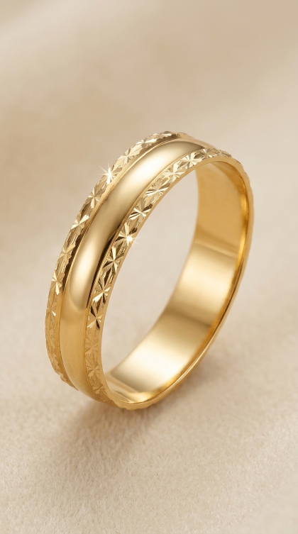 Argolla en oro amarillo 18K