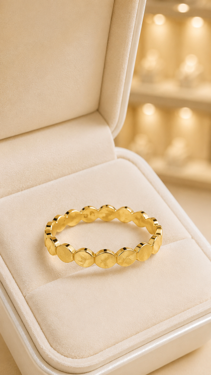 Argolla en oro amarillo 18K