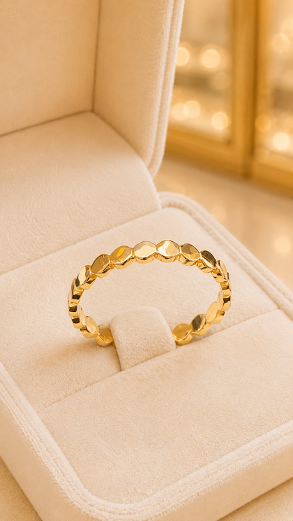 Argolla en oro amarillo 18K