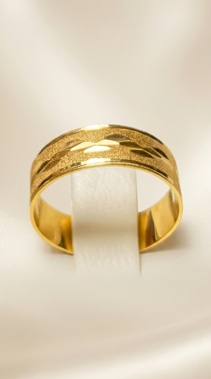Argolla en oro amarillo 18K