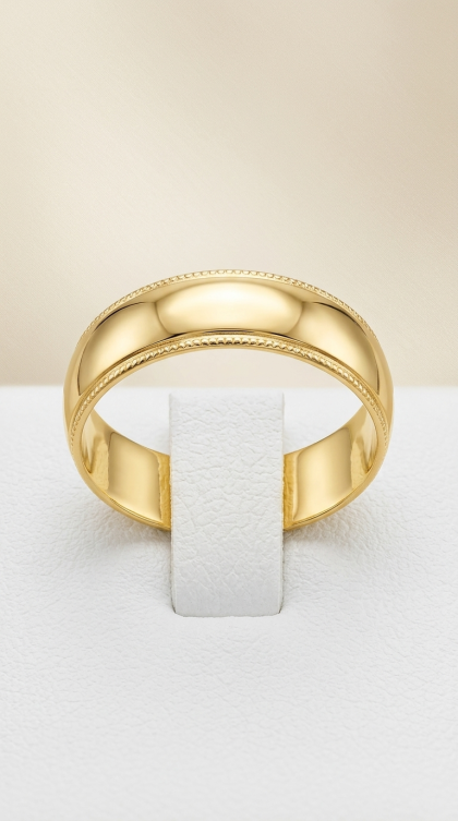 Argolla en oro amarillo 18K