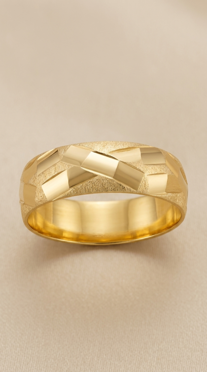 Argolla en oro amarillo 18K