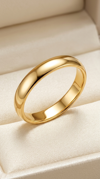 Argolla en oro amarillo 18K