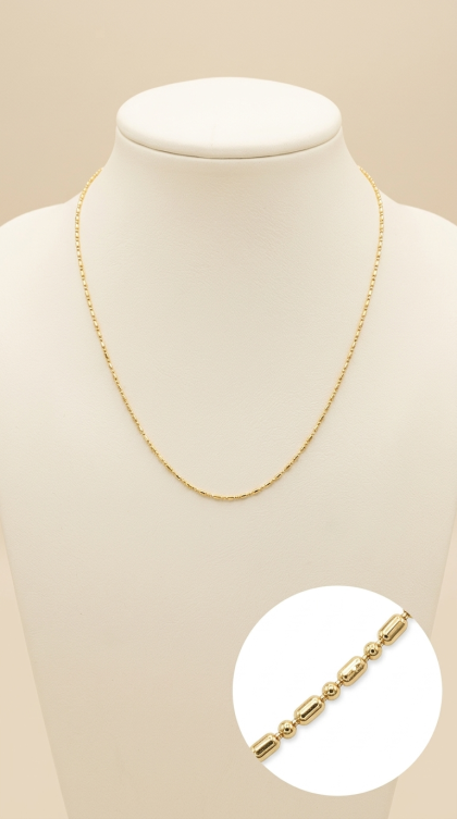 Cadena en oro amarillo 18K