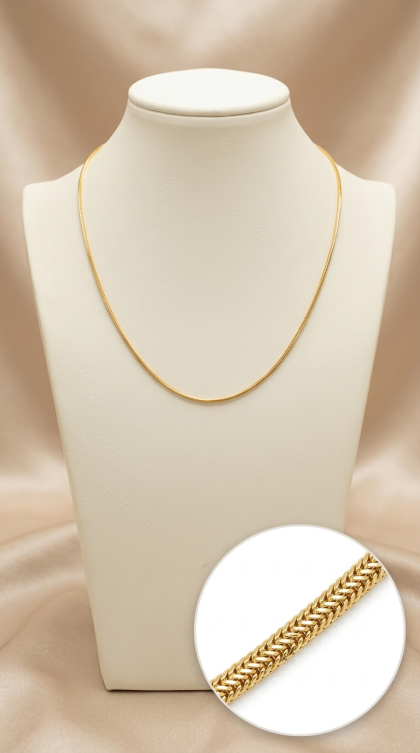 Cadena en oro amarillo 18K