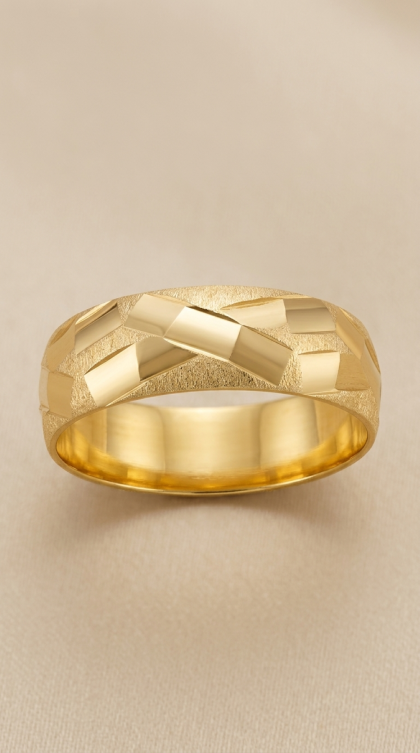 Argolla en oro amarillo 18K