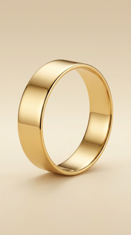 Argolla en oro amarillo 18K