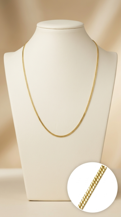 Cadena en oro amarillo 18K