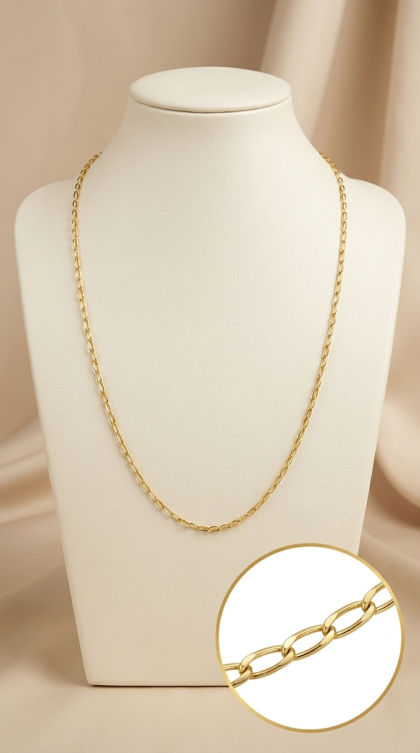 Cadena en oro amarillo 18K