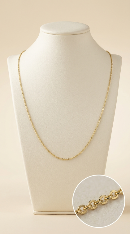 Cadena en oro amarillo 18K