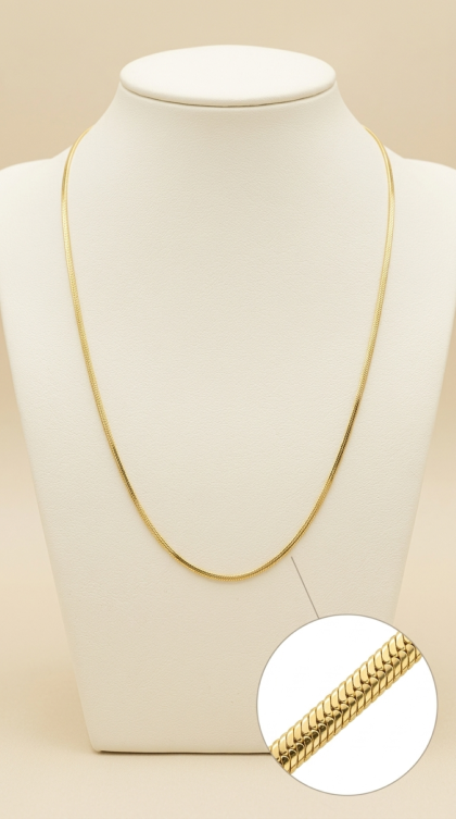 Cadena en oro amarillo 18K