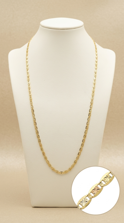 Cadena en oro amarillo 18K